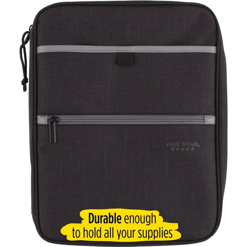 Five Star Zipper Binder, 1 Inch 3 Ring Binder, Carry-All with Internal Pockets and Dividers, 375 Sheet Capacity, Assorted Colors, Color Will Vary, 1 Count (29092) - Image 4